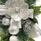 Capiz Silver White Teardrop Swag - Handcrafted Christmas Decorations - Holiday Tree